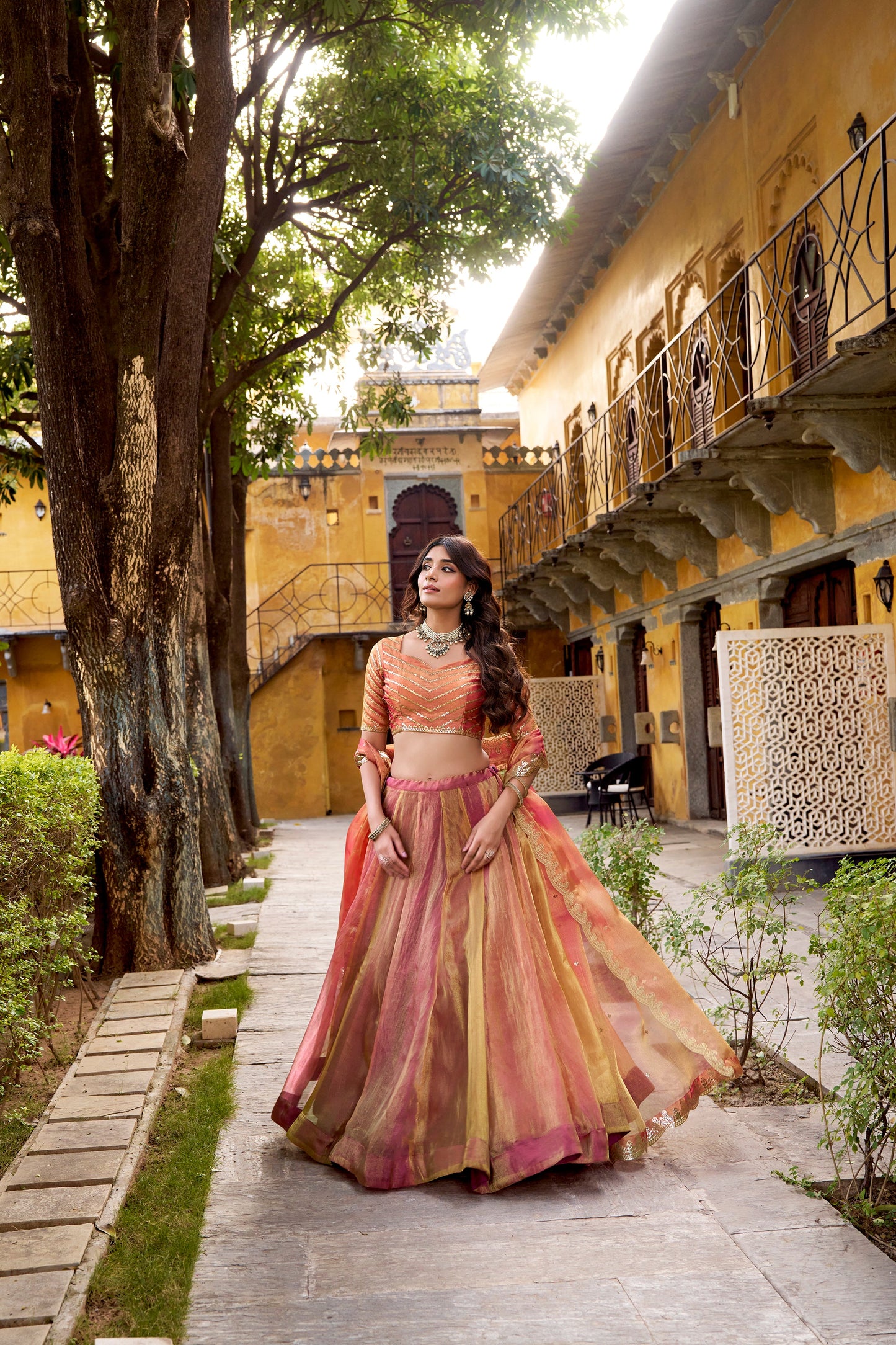 TILTON WEDDING SPECIAL CARIKA SILK LEHENGA CHOLI WITH DUPATTA