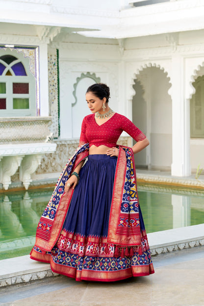 WEDDING SPECIAL PATOLA PRINTED LEHENGA CHOLI (WDN115) 03