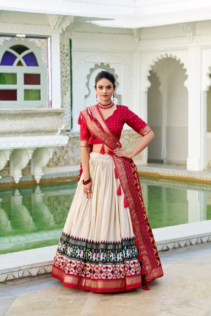 WEDDING SPECIAL PATOLA PRINTED LEHENGA CHOLI (WDN115)