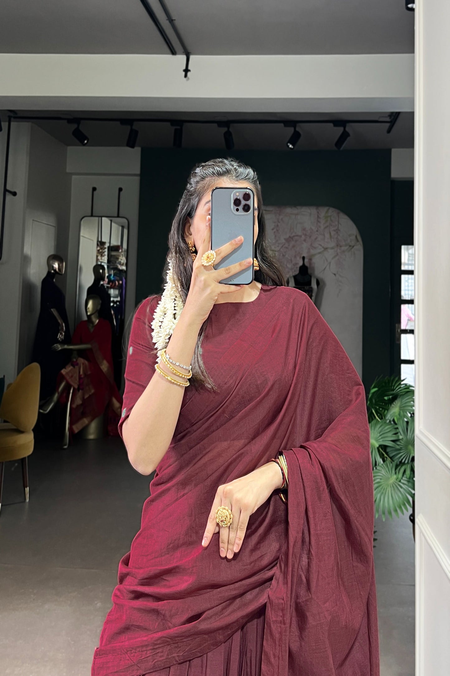 PURE CHANDERI ZARI WEAVING LEHENGA CHOLI WITH DUPATTA (WDN92) 03