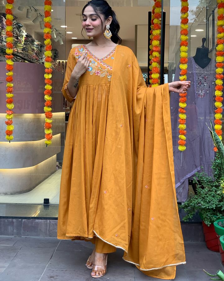 Simple yet elegant This is how we describe our latest launched dresses(NFRD405)