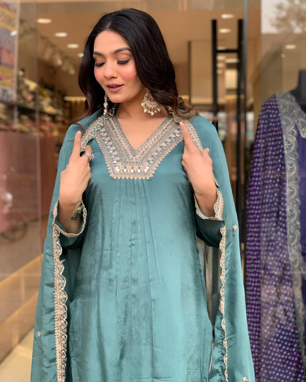 Our Exclusive Collection is here, to add a touch of tradition to your wardrobe(NFRD472)