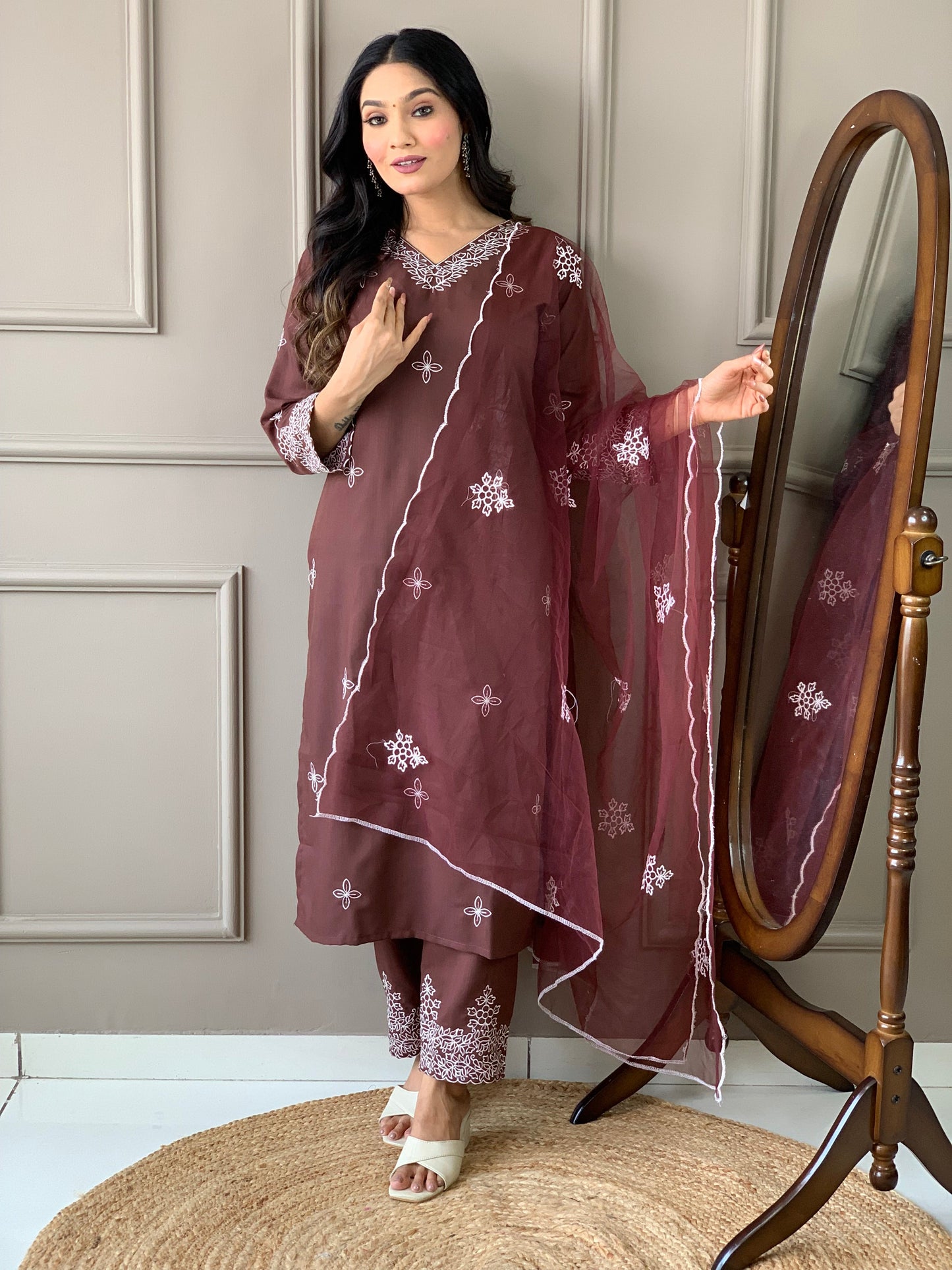 Our Exclusive Collection is here, to add a touch of tradition to your wardrobe(NFRD475)