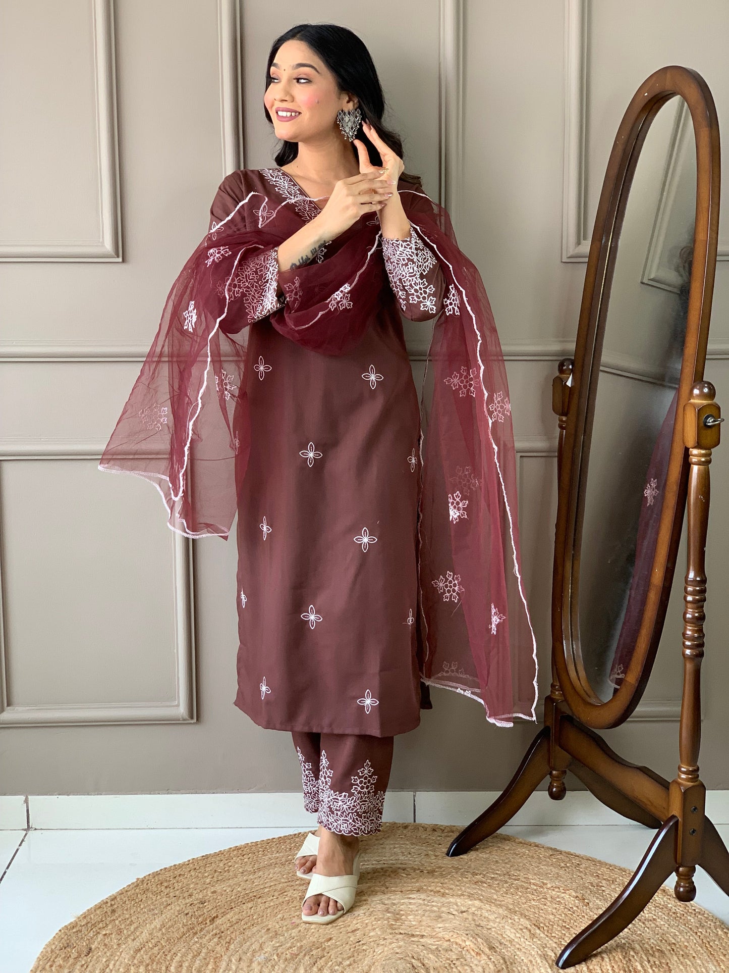Our Exclusive Collection is here, to add a touch of tradition to your wardrobe(NFRD475)