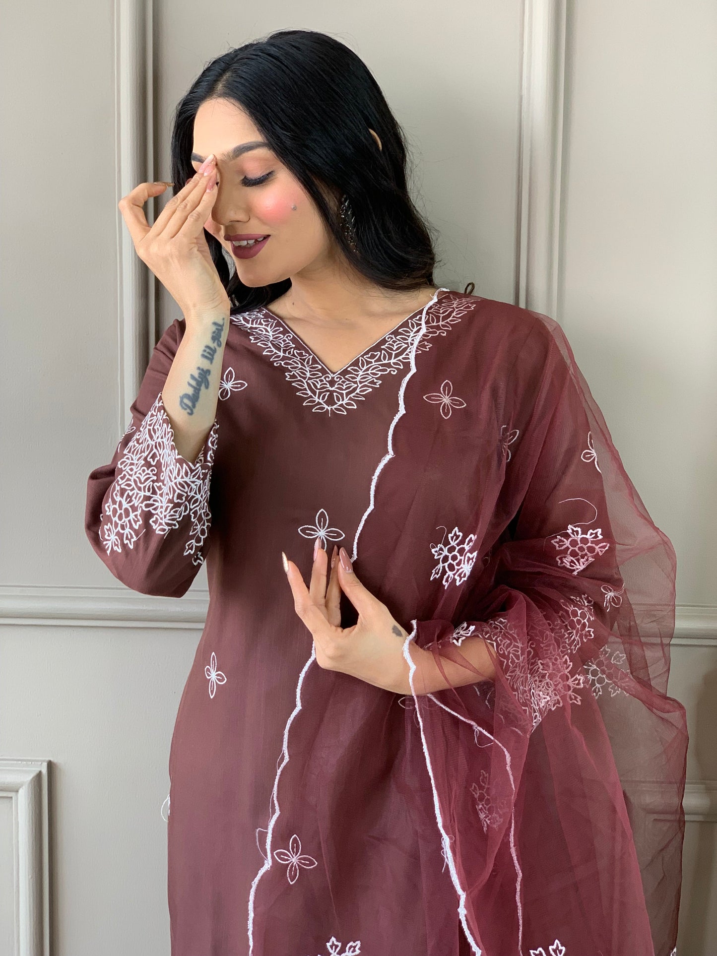 Our Exclusive Collection is here, to add a touch of tradition to your wardrobe(NFRD475)
