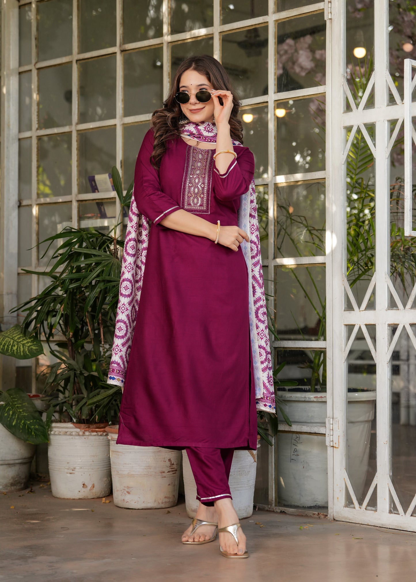 Enjoy your festival 🌞with our Very Beautiful 3ps Set(NFRD520)