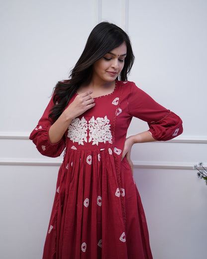 Enjoy New Premium Kurta Pant set with Premium Cotton Fabric ❤️(SWCD08)