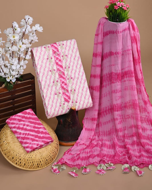 FESTIVE SEASON GOTA COLLECTION WITH CLASSY CHIFFON DUPATTA  (SWCHGT09)