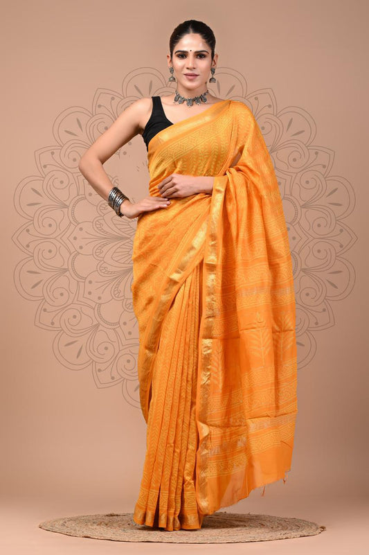 Premium Maheshwari Silk Saree (SWSRMAH63)