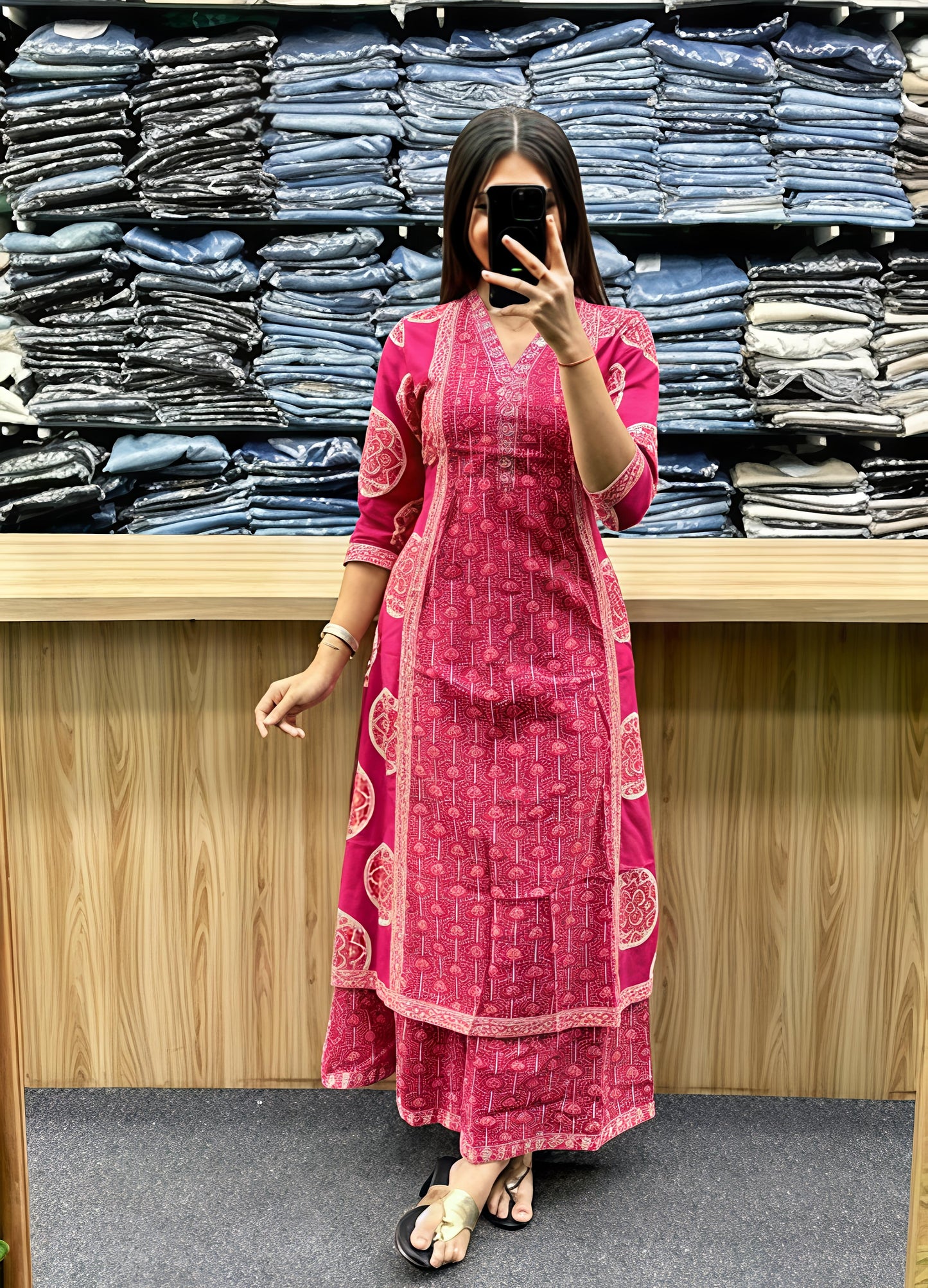 Stylish Printed Kurta Set with Dupatta for Everyday & Festive Wear(SWSK41)