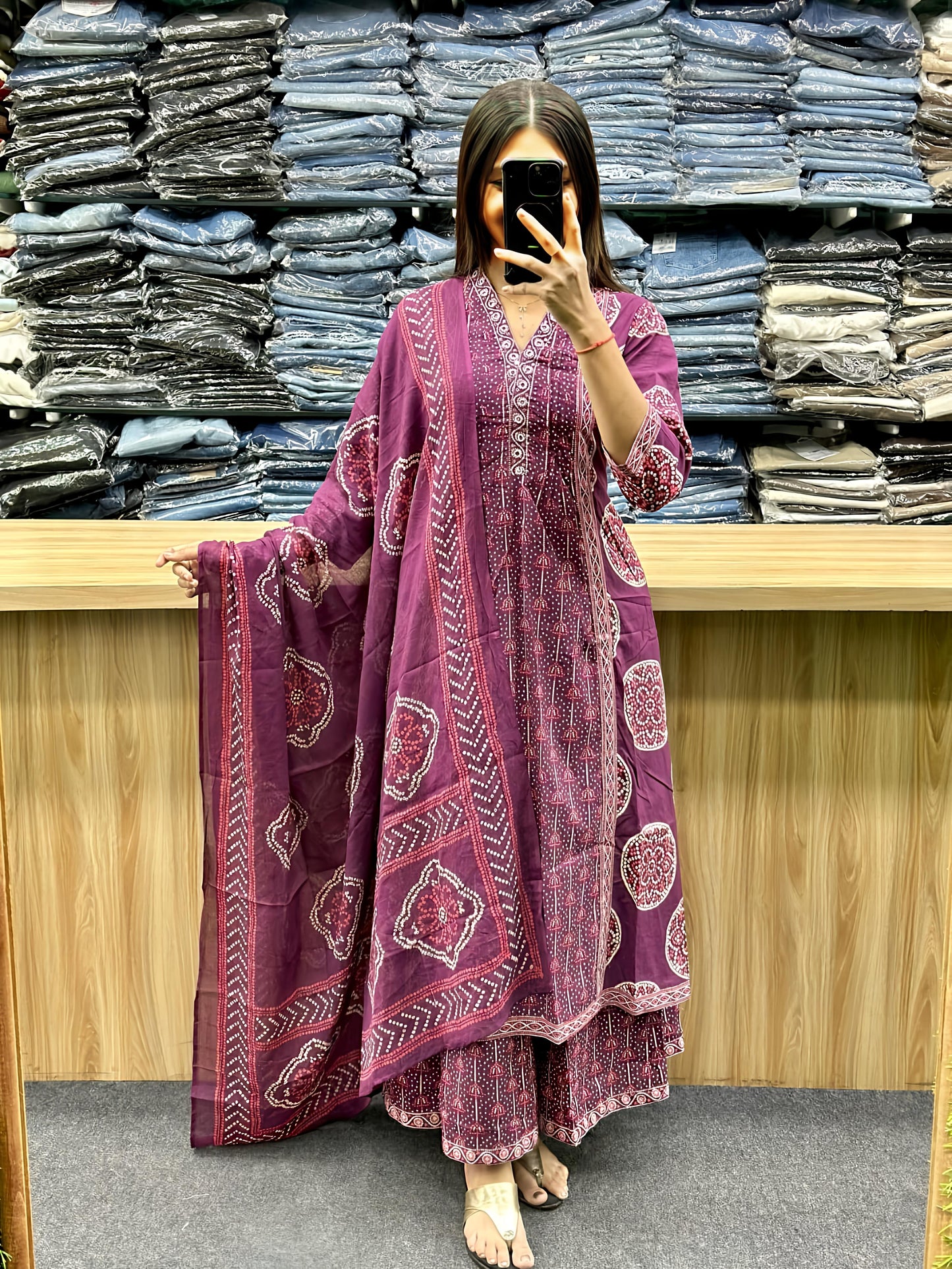 Stylish Printed Kurta Set with Dupatta for Everyday & Festive Wear(SWSK41)