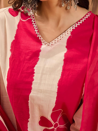 Designer Festive Wear Kurta Set with Statement Dupatta(SWSK43)