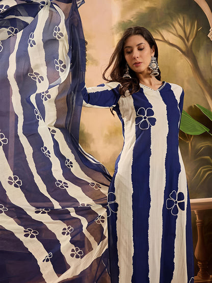 Designer Festive Wear Kurta Set with Statement Dupatta(SWSK43)