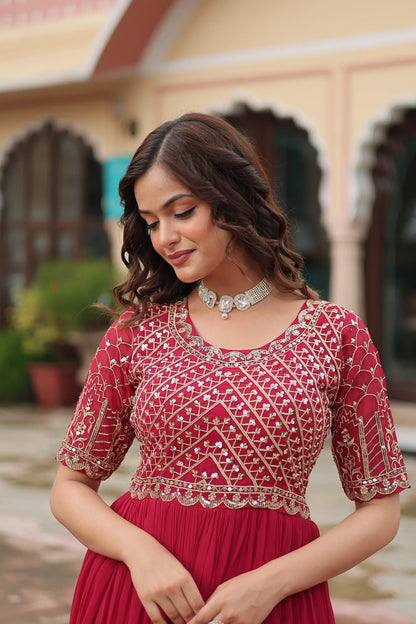 FESTIVE SPECIAL DESIGNER GOWN(WD45)