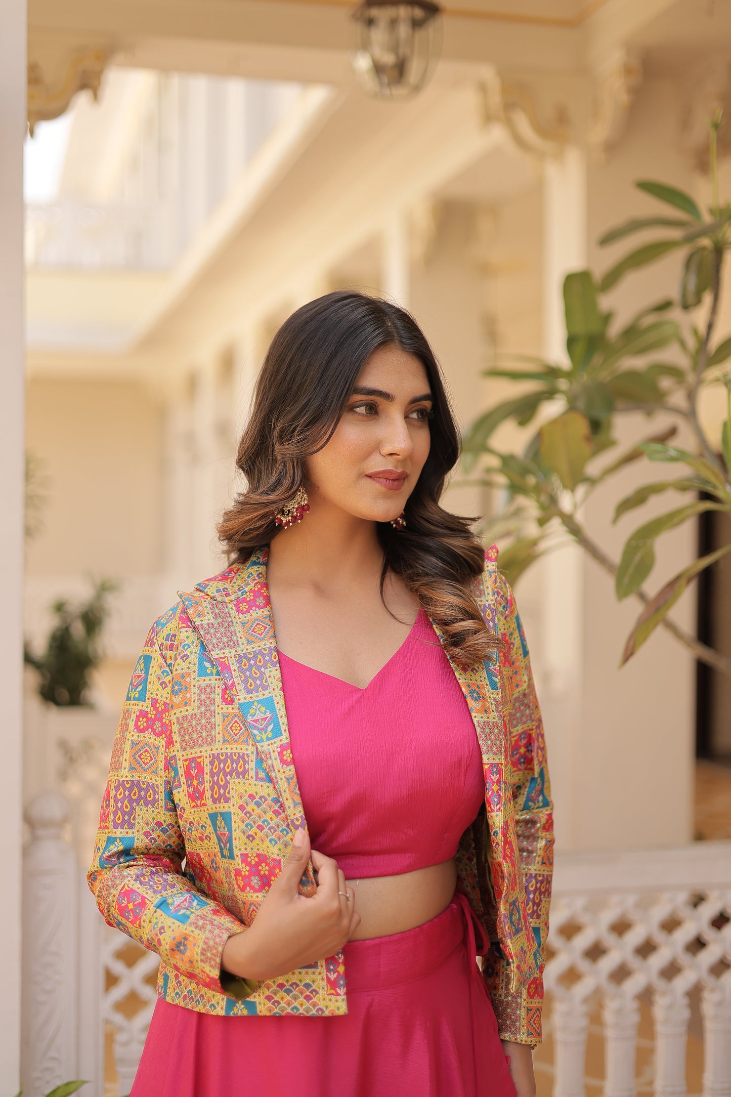 TILTON PREMIUM DESIGNER LEHENGA CHOLI WITH KOTI