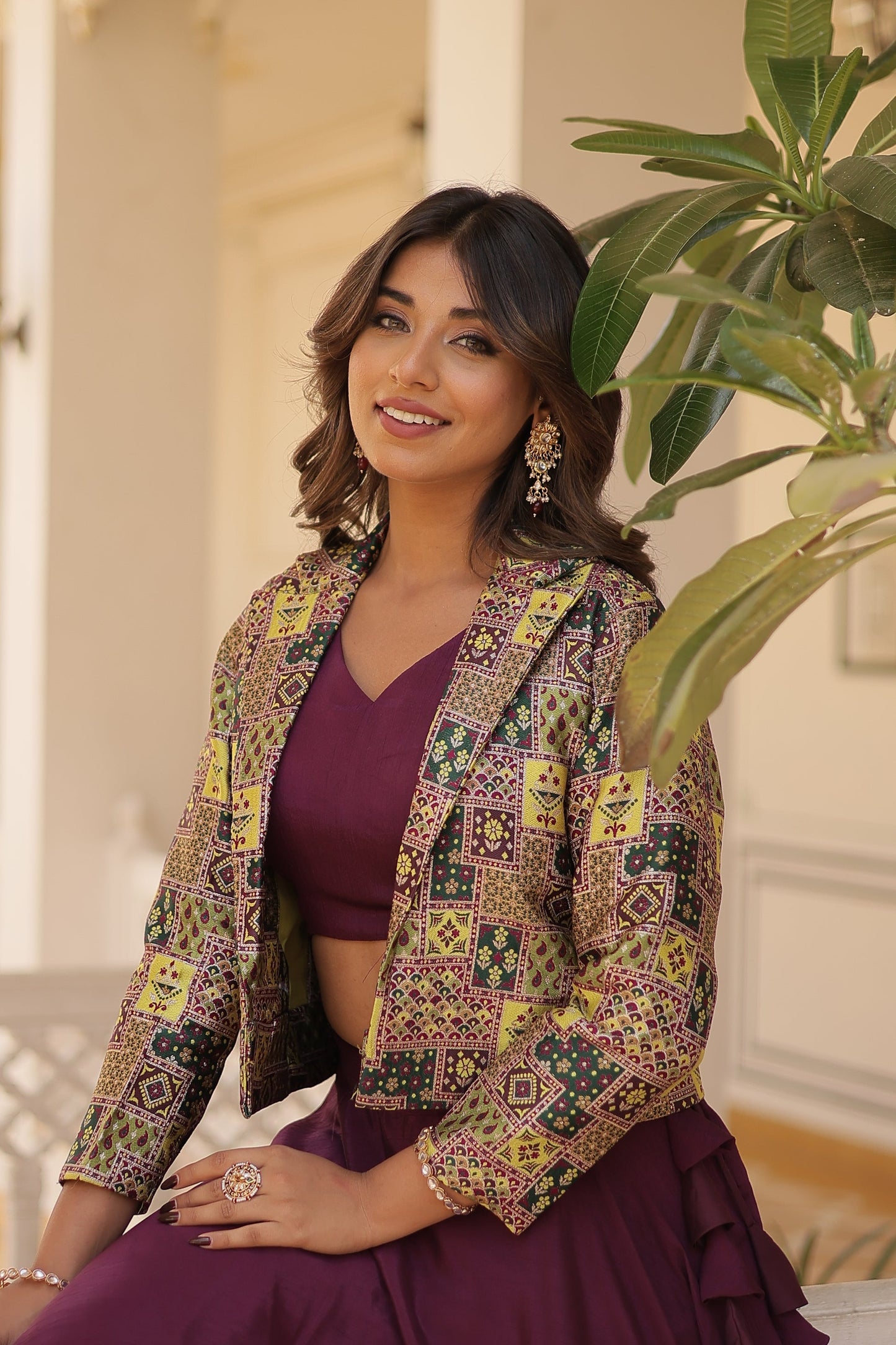 PREMIUM DESIGNER LEHENGA CHOLI WITH KOTI (WDN111) 02