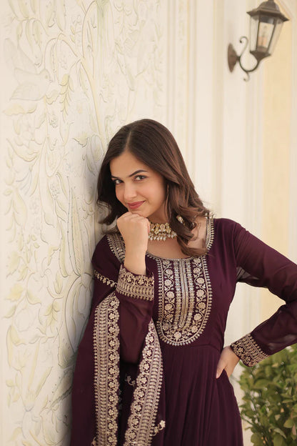 PREMIUM DESIGNER GOWN WITH DUPATTA(WD03) (01)
