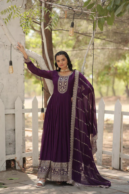 PREMIUM DESIGNER GOWN WITH DUPATTA(WD03) (03)