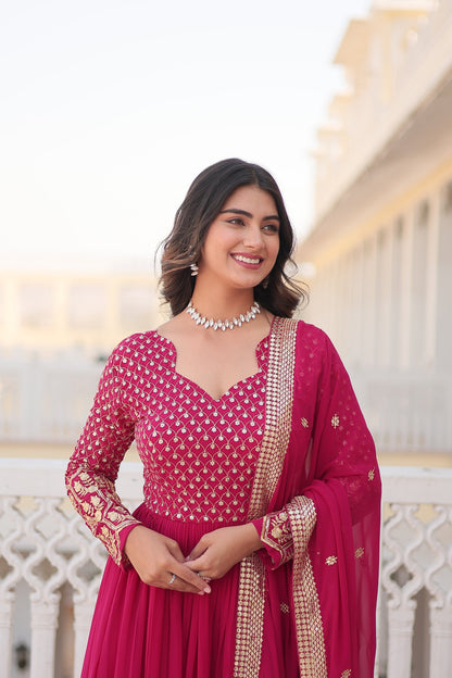 TILTON PREMIUM DESIGNER GOWN WITH DUPATTA