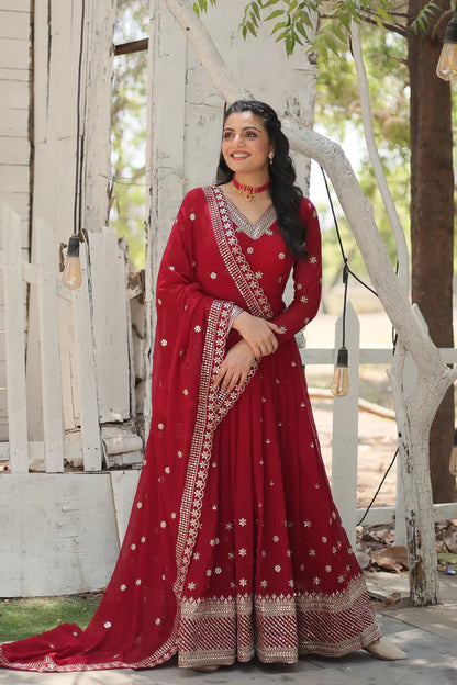 PREMIUM DESIGNER GOWN WITH DUPATTA(WD24) (01)
