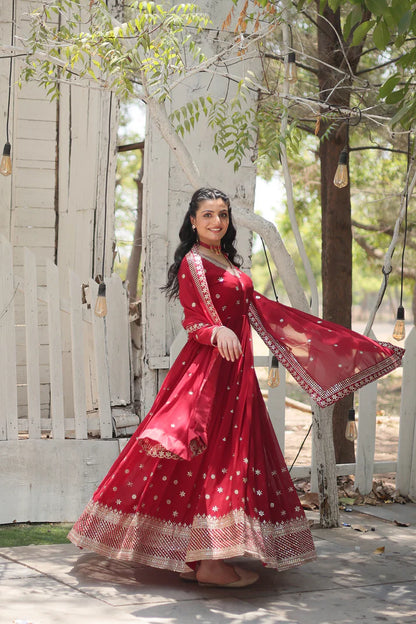 PREMIUM DESIGNER GOWN WITH DUPATTA(WD24) (01)