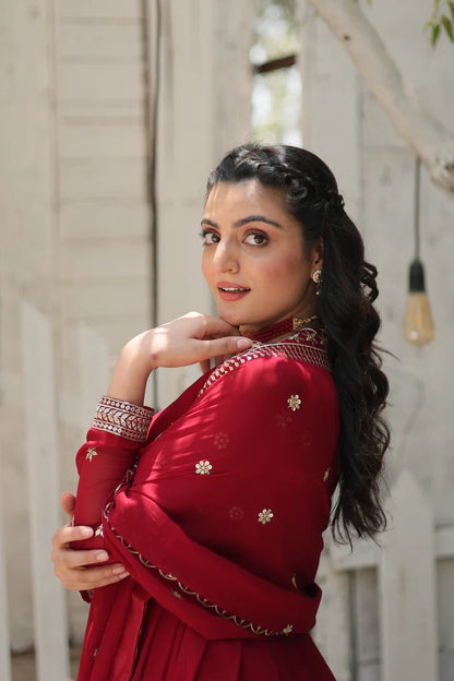 PREMIUM DESIGNER GOWN WITH DUPATTA(WD156)