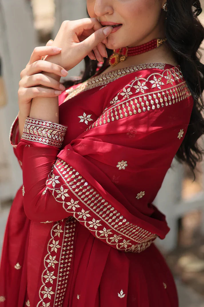 PREMIUM DESIGNER GOWN WITH DUPATTA(WD156)