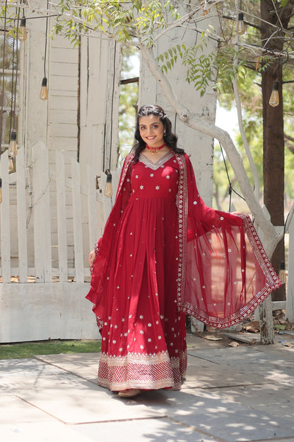 PREMIUM DESIGNER GOWN WITH DUPATTA (WDN21)