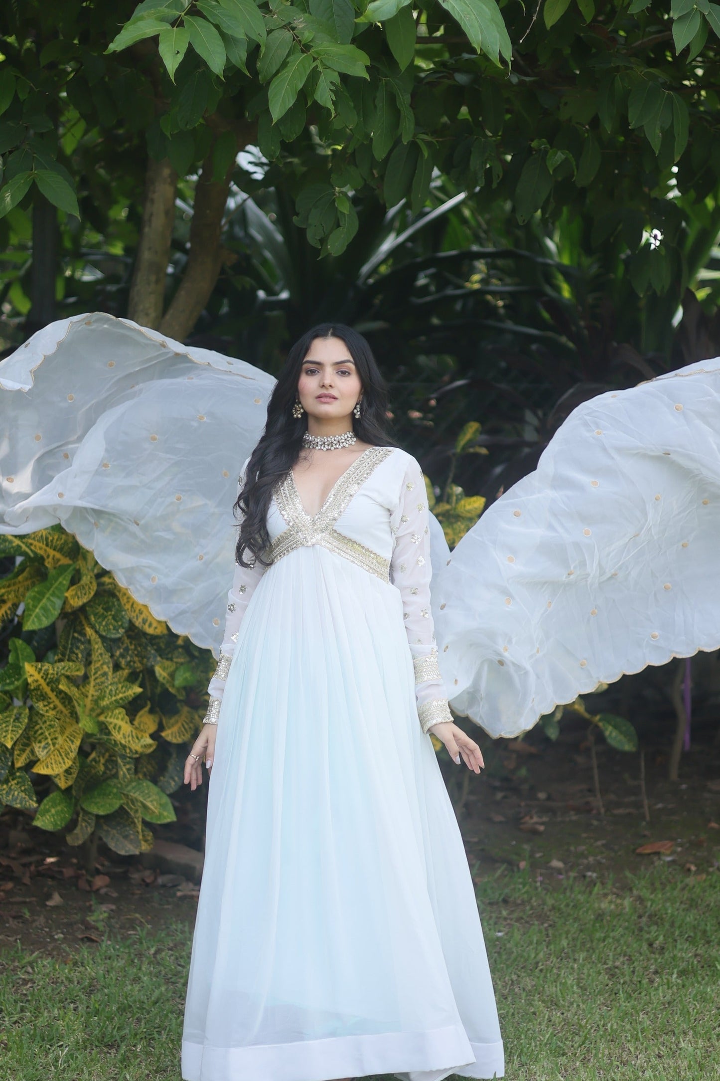 PREMIUM READYMADE ALIA CUT GOWN WITH DUPATTA SET (WDN29)01