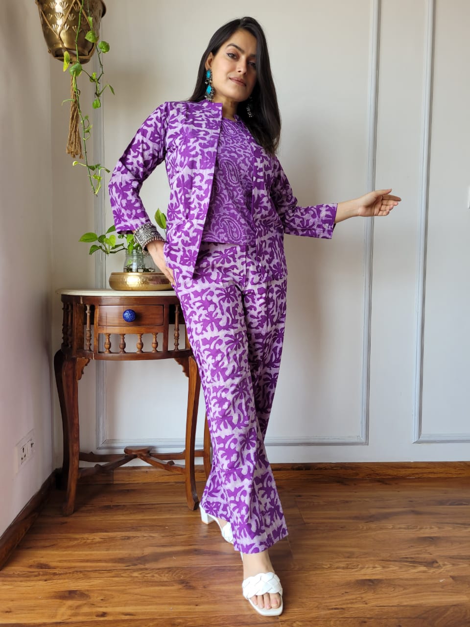 🤩Elevate your casual style with this cotton co-ord set🤩 NFRD102
