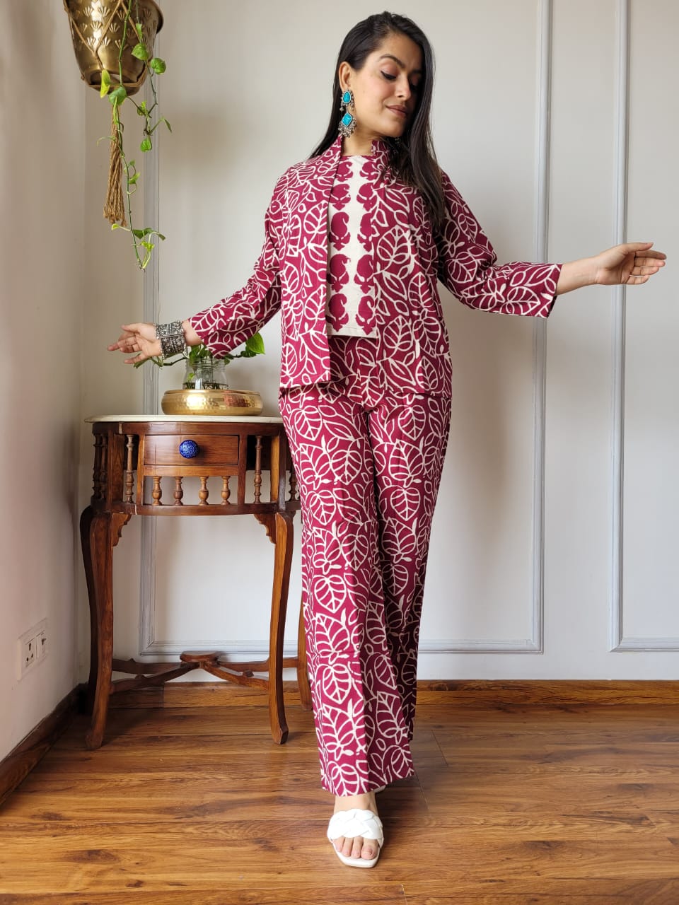 🤩Elevate your casual style with this cotton co-ord set🤩 NFRD102