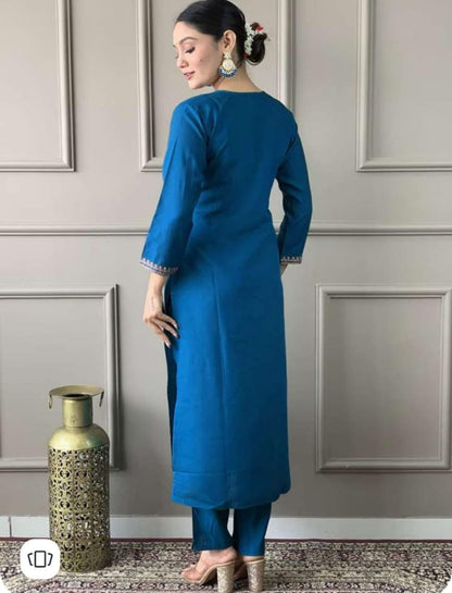 PREMIUM REYON WITH SEQUENCE CODING EMBROIDERY(WARED215)