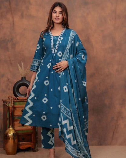 🌸KURTA PENT WITH DUPATTA SUIT SET🌸(WARED211)