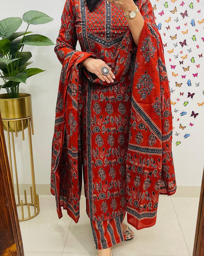 ❤️❤️❤️❤️❤️❤️❤️❤️*NEW COLOUR LUNCHING Voluminous Beutiful Suit Set(WARED403)
