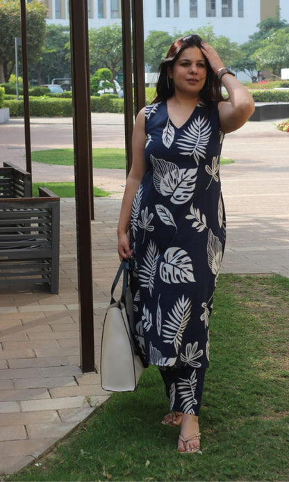 These outfits feature a stylish and comfortable kurti set with the following details(WACD88)