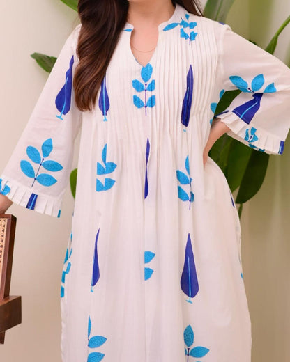 We are Launching a beautiful 😍😍 Summer Special Taj Cotton Fabric in pintex design(WACD100)