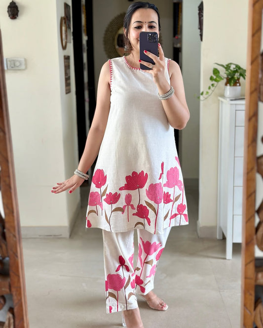 ✨✨ *Cotton flex premium qualities Premium flex print on kurta(WACD121)