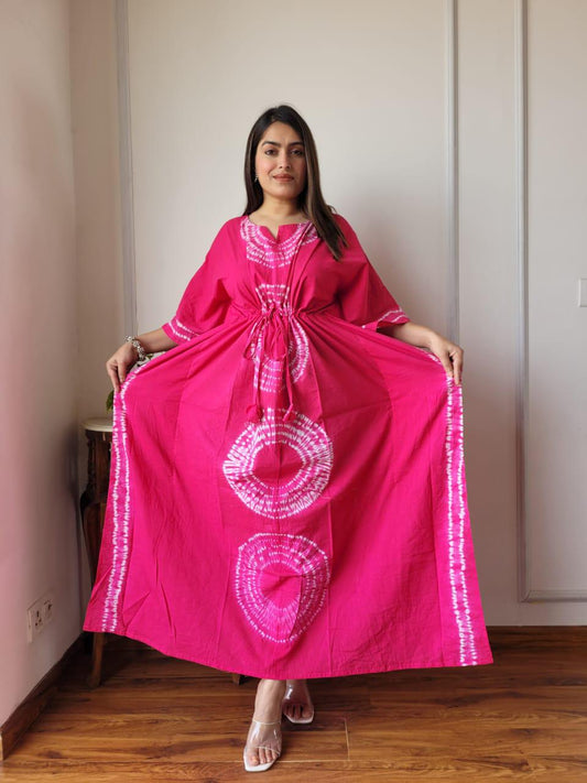 Exclusive New  Added Hand Block printed KAFTAN 🔸️Authentic PRINT, with natural colours. 50