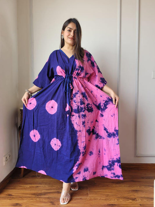 Exclusive New  Added Hand Block printed KAFTAN 🔸️Authentic PRINT, with natural colours. 37