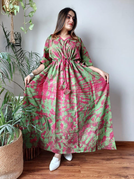 Exclusive New  Added Hand Block printed KAFTAN 🔸️Authentic PRINT, with natural colours 10.