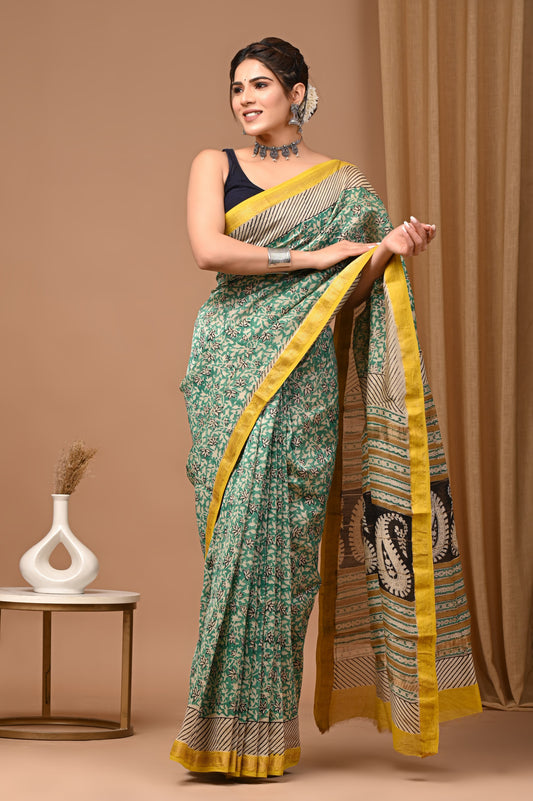 Premium Maheshwari Silk Saree (SWSRMAH69)