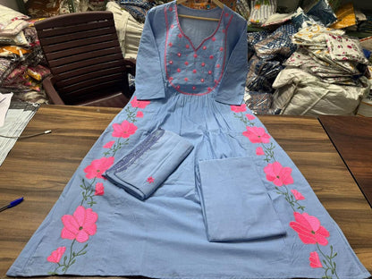 👉🏻👉🏻NEW product LUNCHING super hit  hai dimand product Beutiful Suit Set👈🏻👈🏻(WARED466)