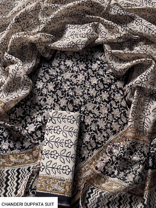 FESTIVE COLLECTION PREMIUM CHANDERI SILK SUITS 06