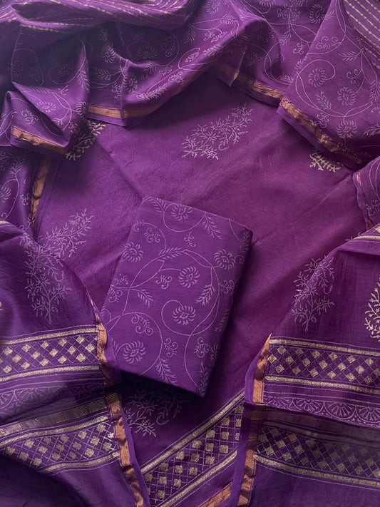 FESTIVE COLLECTION PREMIUM CHANDERI SILK SUITS 36