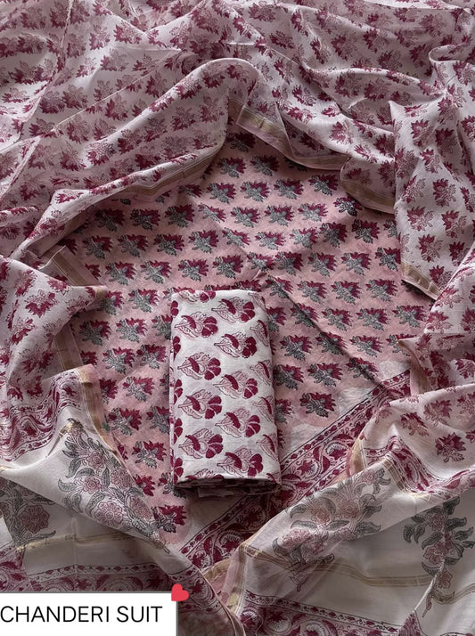 FESTIVE COLLECTION PREMIUM CHANDERI SILK SUITS  32