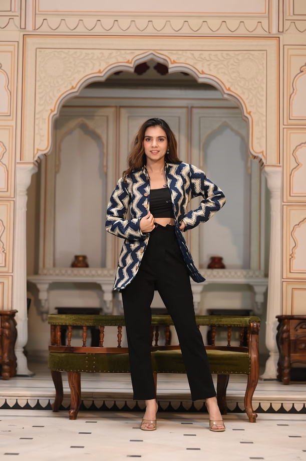 Presenting Jaipuri printed Women's Wear Quilted Full Sleeves JACKETS (JAC04)