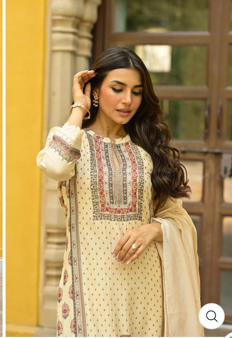 Launching Hema Maliniji's  Special 3 Pcs Kurti Sets In Collaborations with Mahee Jaipur.  (NFRSD03)