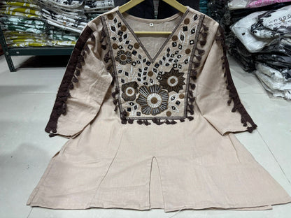 This Time we are launching. One of the best beautiful colours cotton 60*60 cord set for Gorgeous ladies (SWSK24)