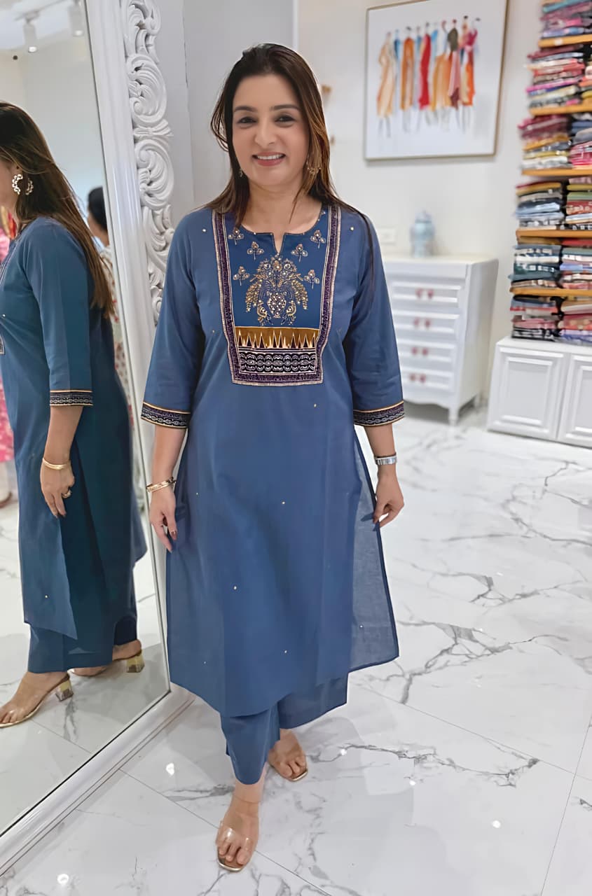 Classic Ethnic Printed Kurta Set with Dupatta for Daily & Festive Wear (RD32)