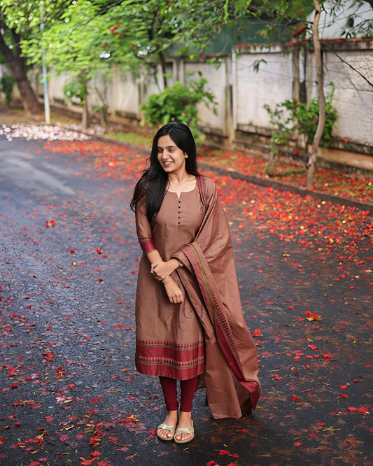 NEW ARIVELLS KASTURI SUIT SET ❣️😍❣️😍(SWSK51)